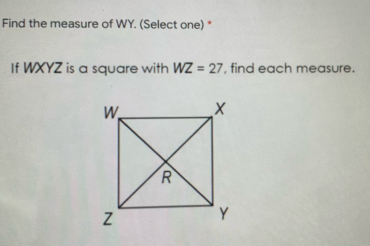 Answered Note That Wxyz Has Vertices W 2 5 X Bartle Since WXYZ is a closed figure having 4 sides so it is a quadrilateral.