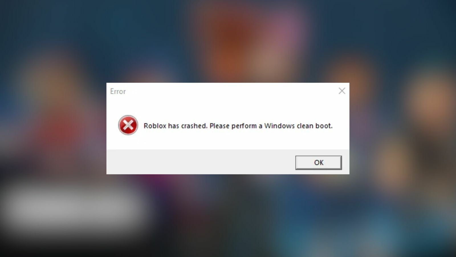 How To Fix Roblox Has Crashed Please Perform A Windows EarlyGame Roblox Error 