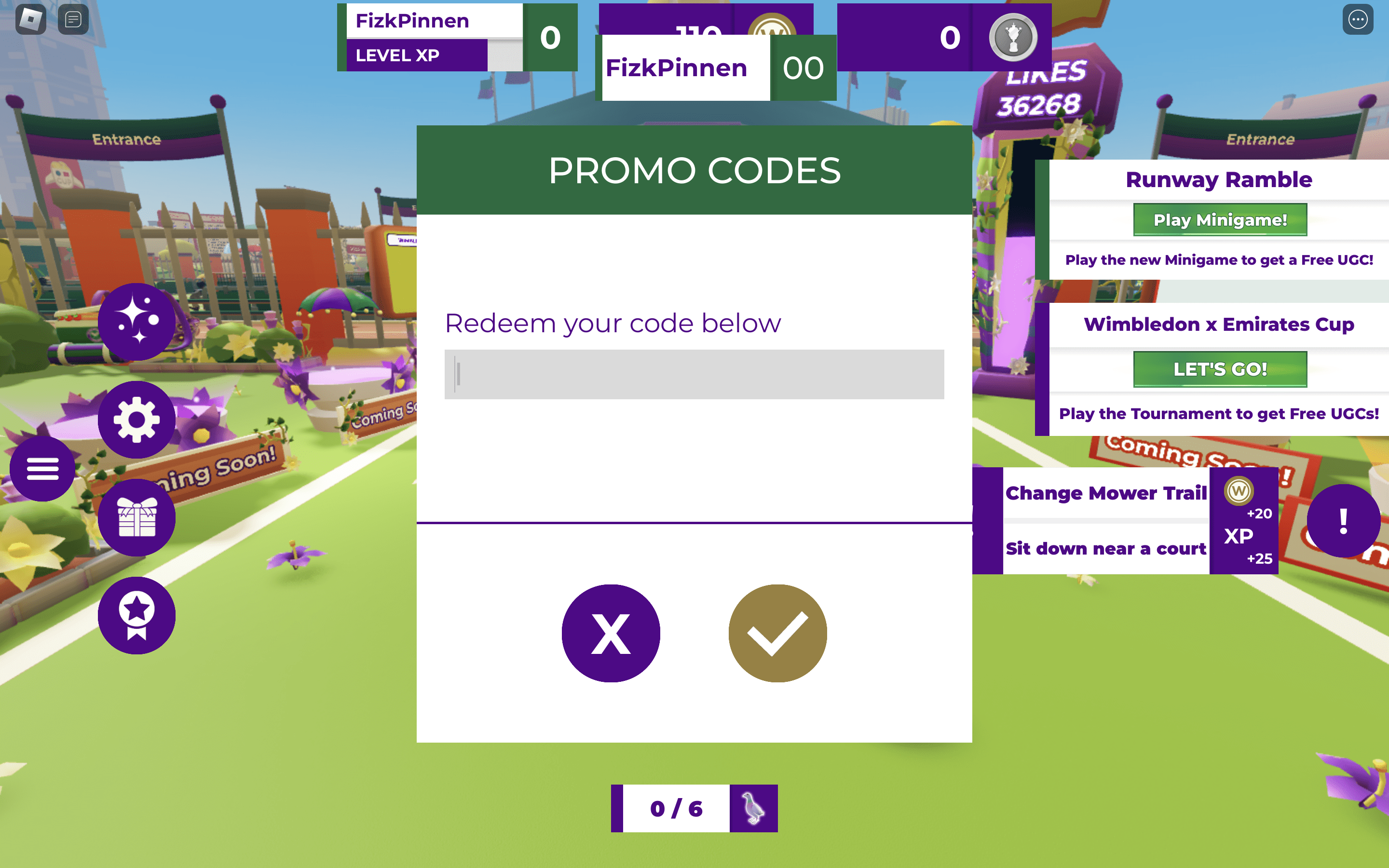 WimbleWorld Tennis Codes July 2024 EarlyGame Redeem Codes In WimbleWorld Tennis 