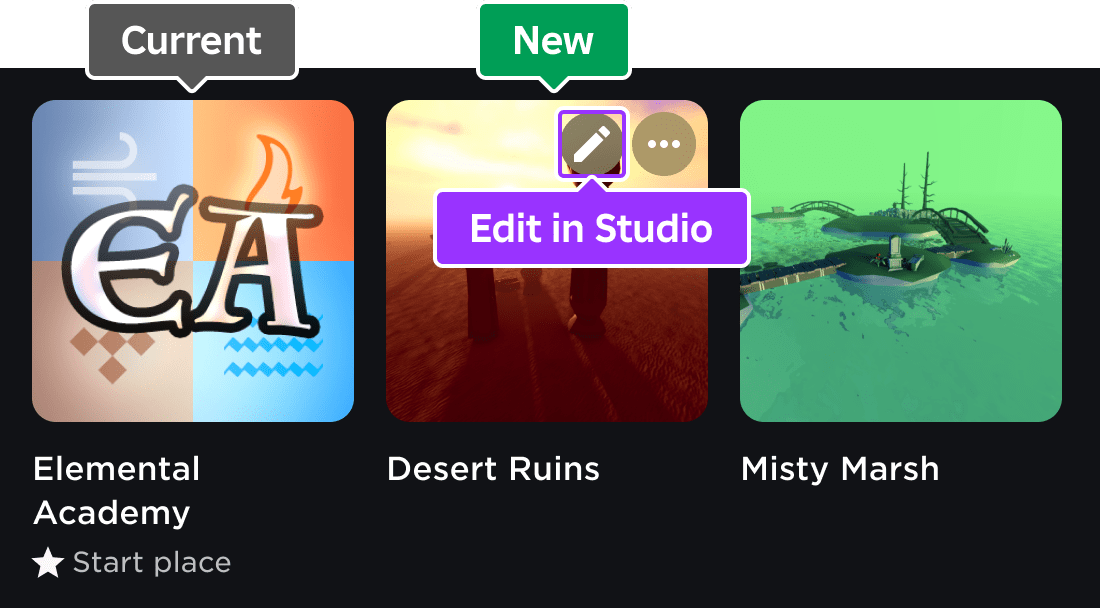Want To Create Your Own Roblox Place Easily Experience Change Start Place 
