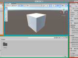 The Unity User Interface With Markup To Show The Various Windows And