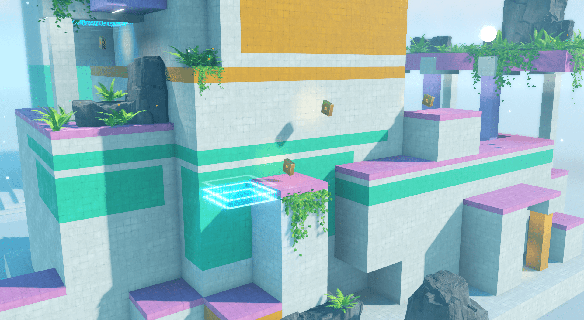 Get Started With Experiences On Roblox Roblox Creator Hub Platformer Template 