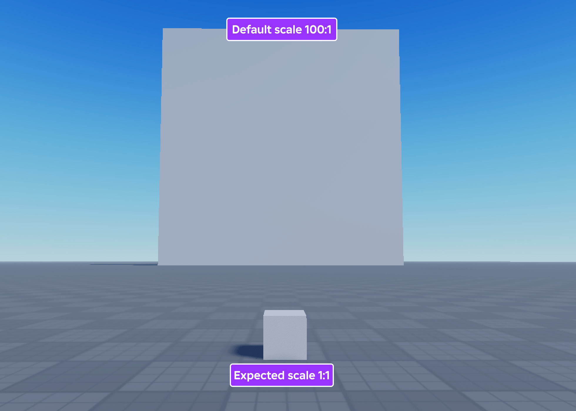 Blender Roblox Creator Hub Blender Scale Examples 