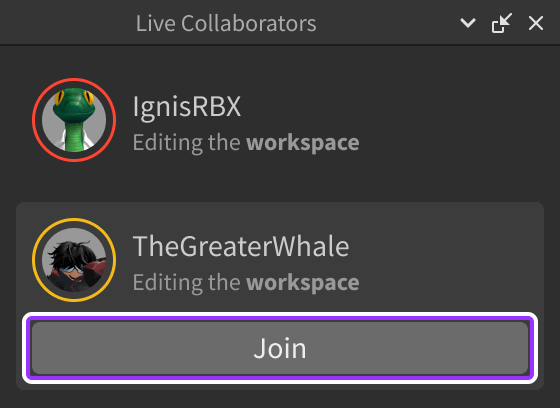 Roblox Creator Hub Live Join 