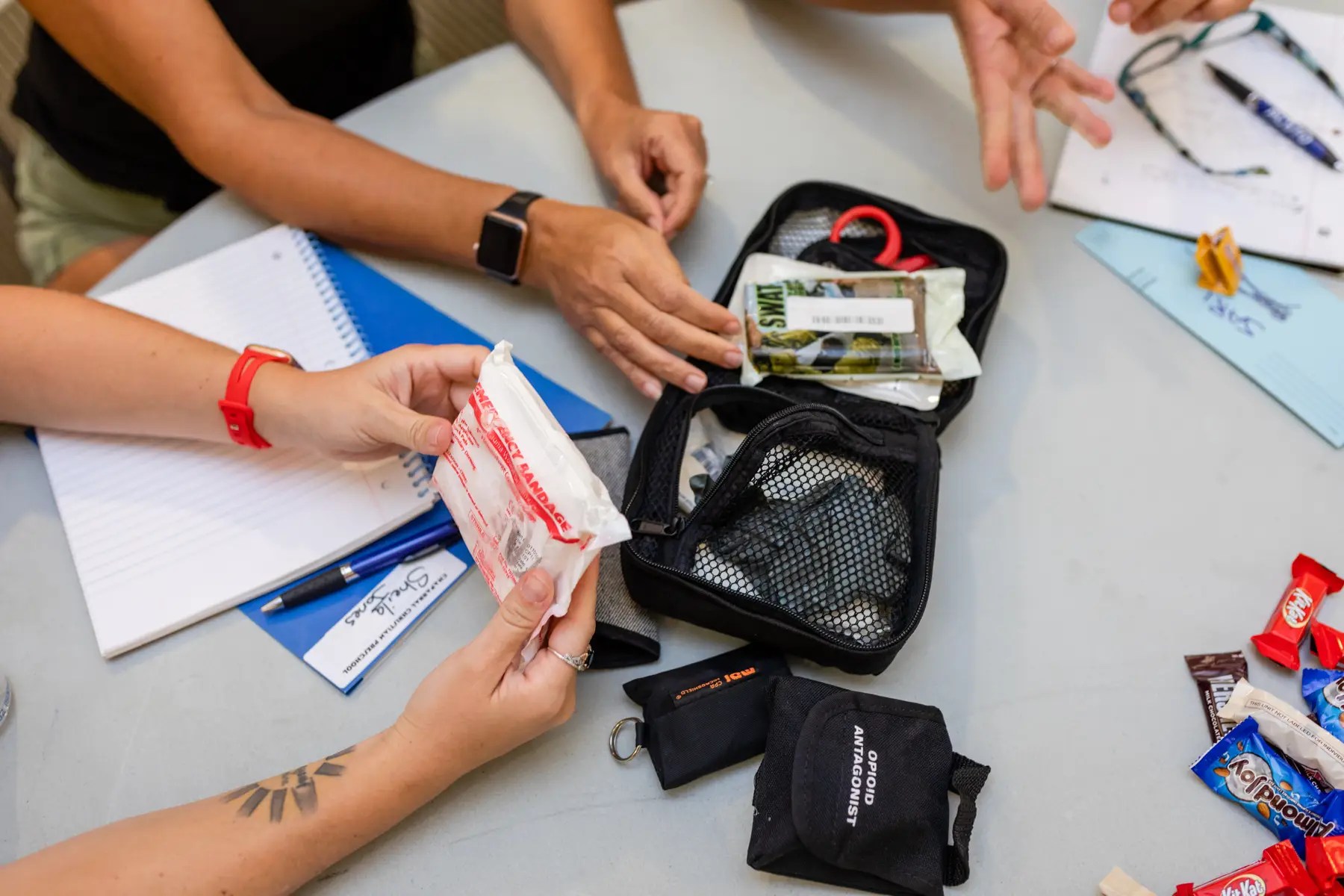 Stop the bleed training campaign for emergency bleeding control