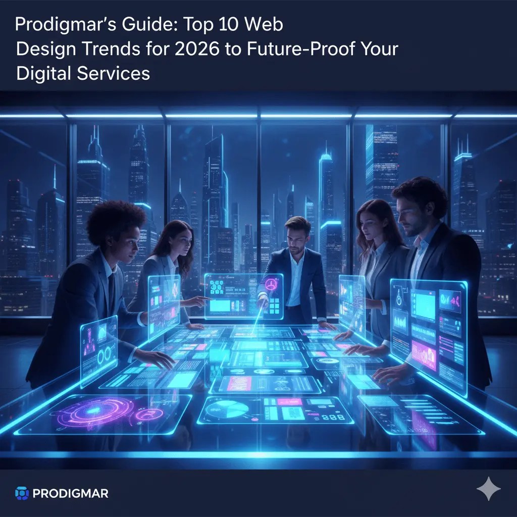 Top Web Design Trends For 2026 Prodigmar S Digital Guide Web Design Trends 2026 By Prodigmar Digital