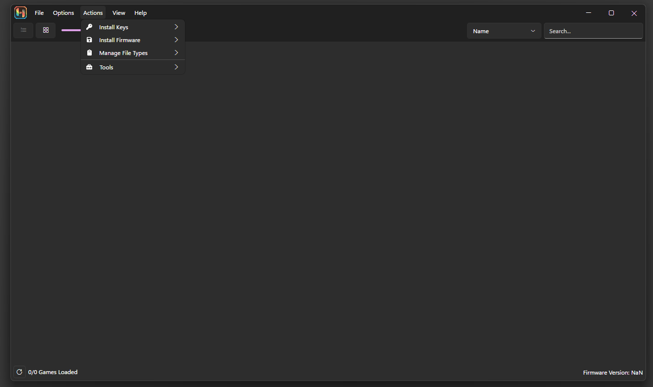 select “Install Firmware