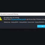 yuzu Encryption keys are missing Error