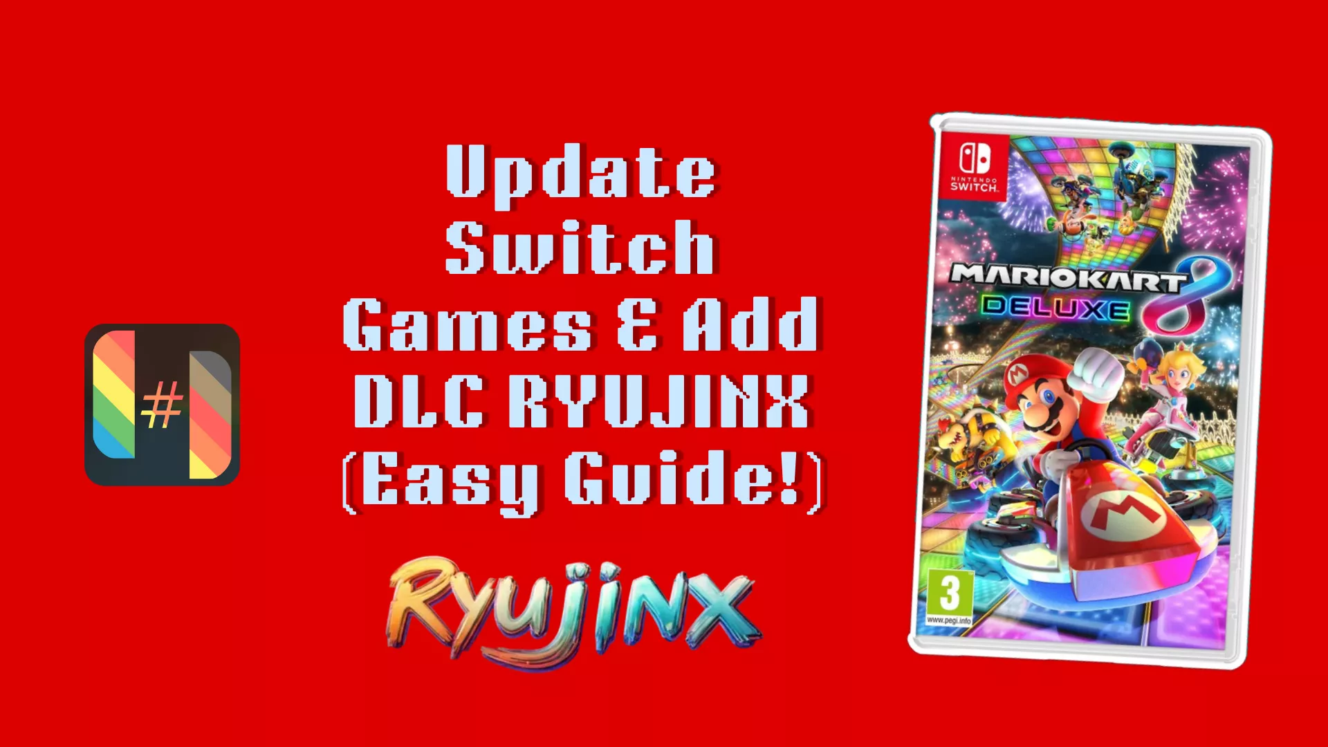 Update Switch Games & Add DLC RYUJINX (Easy Guide!)