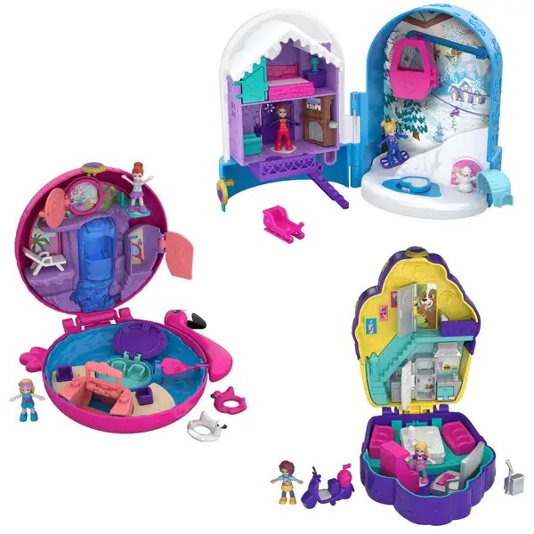 He ended up licensing the concept . Polly Pocket Big Pocket World Assortment Fry35 Blain S Farm Fleet