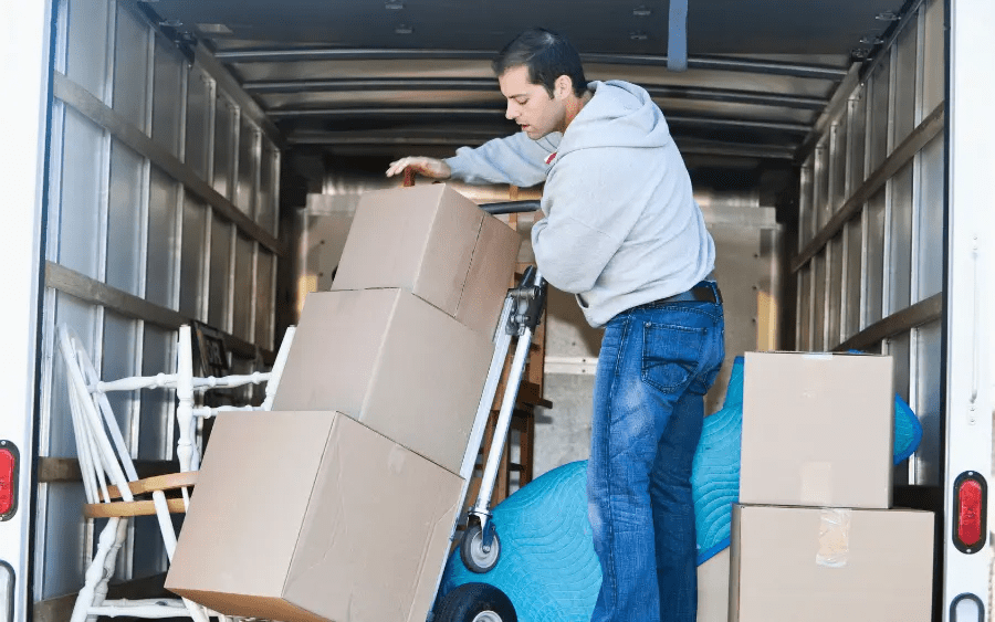 unloading