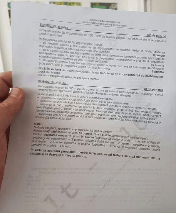 Subiecte română bac 2017 uman şi real. Bac 2017 Romana Subiecte Si Barem Edu 26 Iunie 2017 Jitaruionelblog Pregatire Bac Si Evaluarea Nationala 2021 La Matematica Si Alte Materii Materiale Lectii Formule Exercitii Rezolvate Matematica Gimnaziu Si Liceu