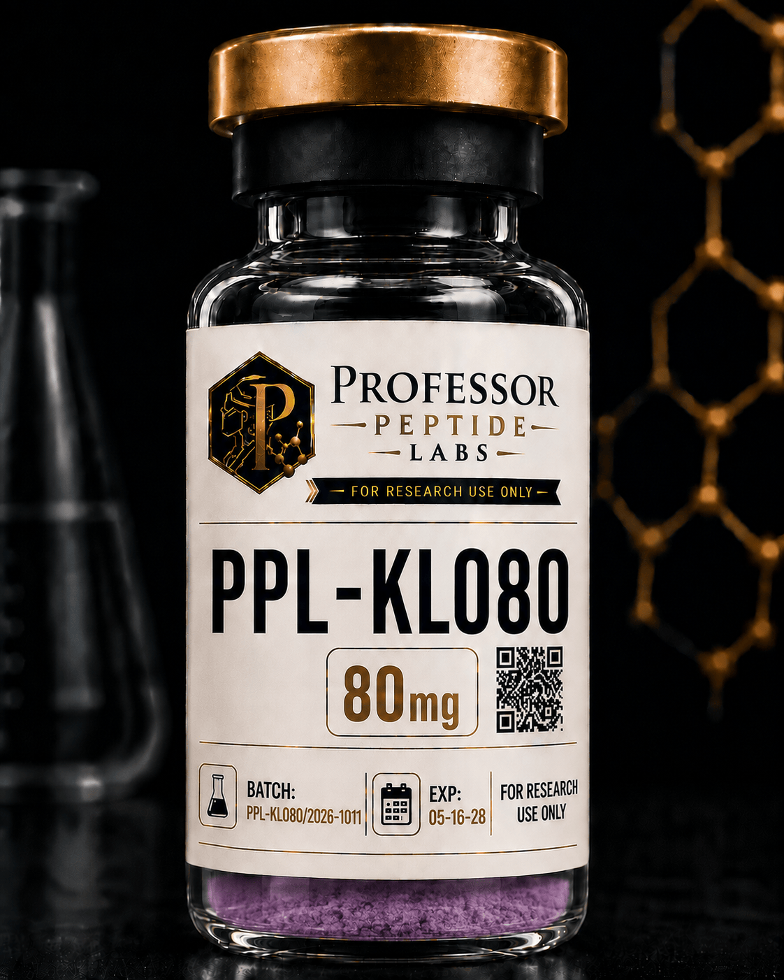 Vial of PPL-KLO80
