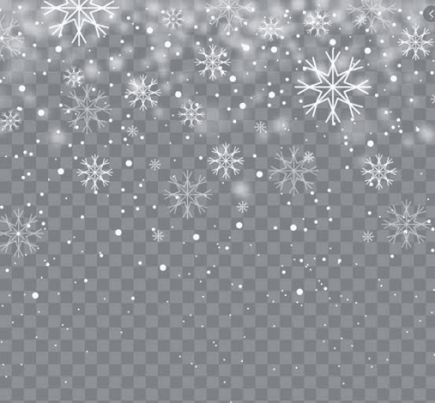 Christmas Snowflakes Profile Frame By Toni Tails