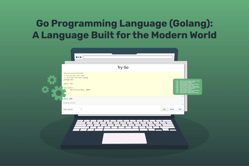 Go Programming Language Golang A Language Built For The Modern World Profiletree - Retina Light Illustrations for Desktop