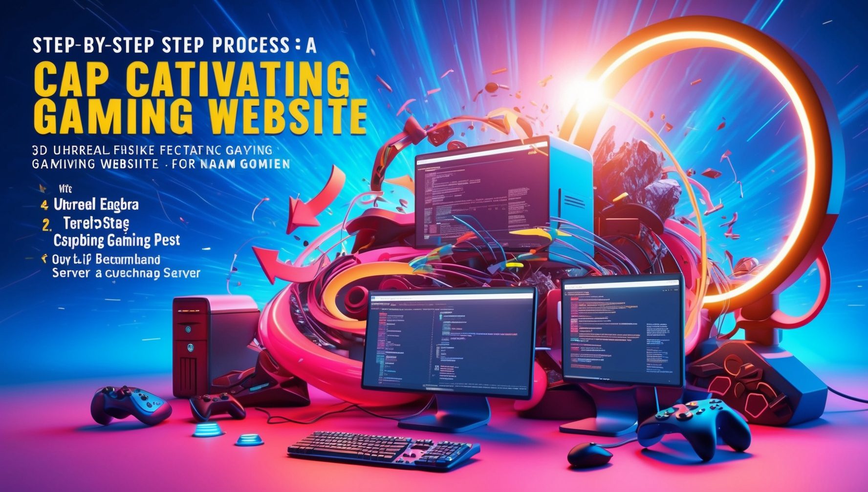 How To Create A Gaming Website Complete Process The Complete Process For How To Create A Gaming Website 