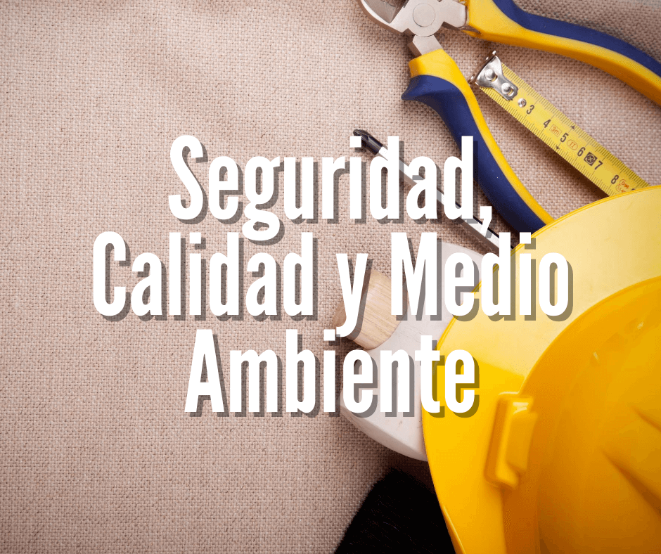 Cursos seguridad, calidad y medio ambiente