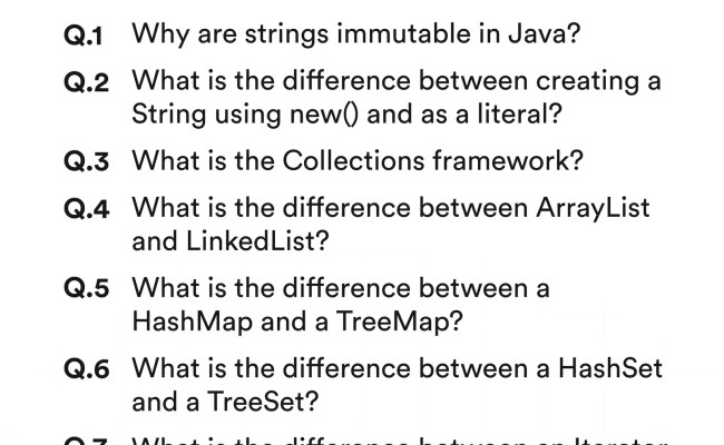 Java Questions With Answers (PDF) - Connect 4 Programming