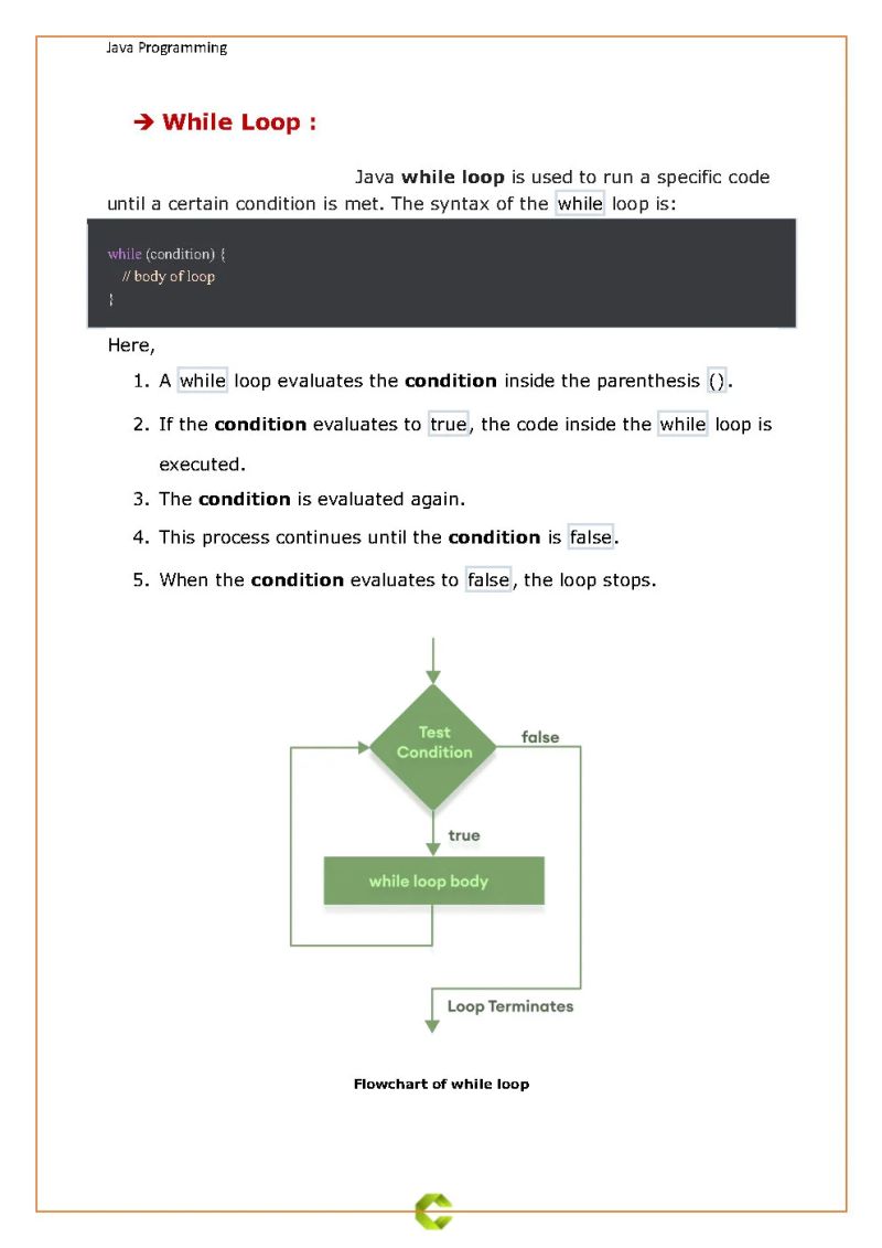 Compiled Lesson 05 Looping Structures In Java Programming Pdf Looping - Dark Designs - Beautiful HD Collection