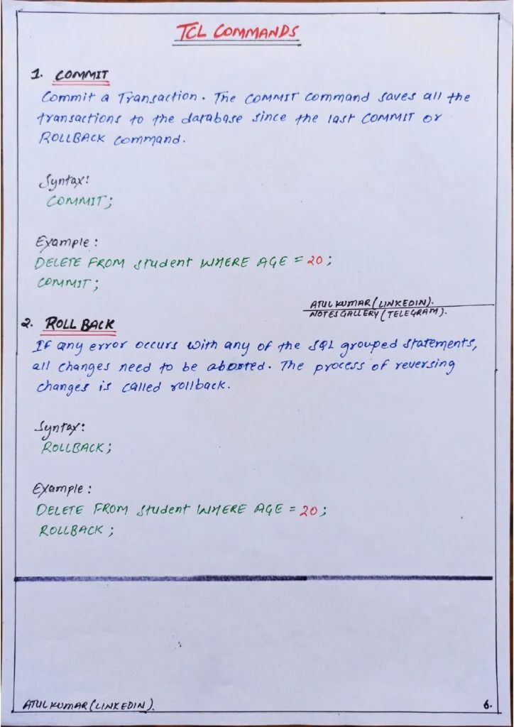Sql Notes Codewithcurious - Mountain Design Collection - 8K Quality