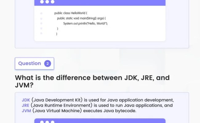 Top 50 Java Interview Questions And Answers PDF - Connect 4 Programming
