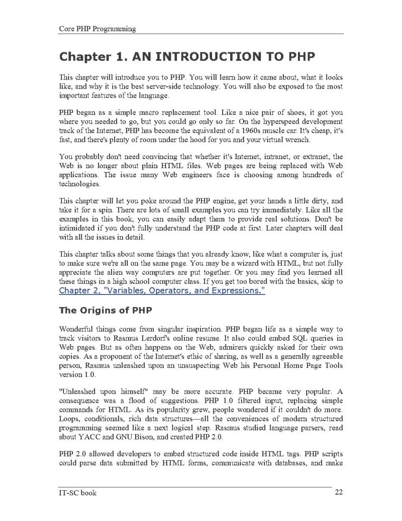 Core Php Programming Using Php To Build Dynamic Web Sites 2nd Edition - Best Dark Patterns in High Resolution