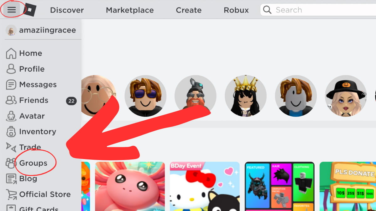How To Join A Roblox Group On Xbox Pro Game Guides Roblox Groups Tab Location 