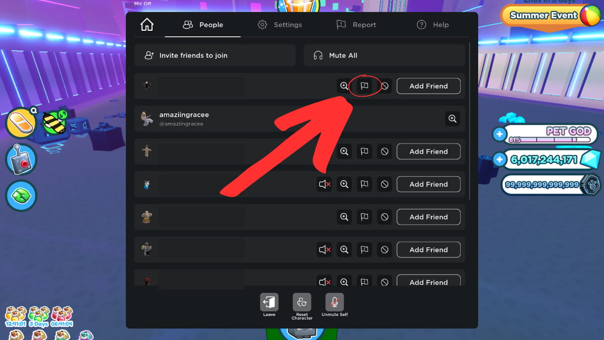 How To Report Players On Roblox Pro Game Guides Roblox Report Button In Game 