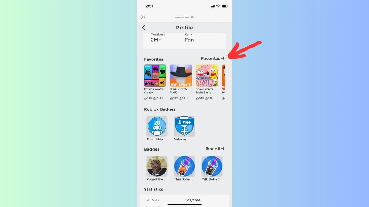 How To See Favorites On Roblox Mobile Pro Game Guides Roblox Mobile App View Favorites Buttons 