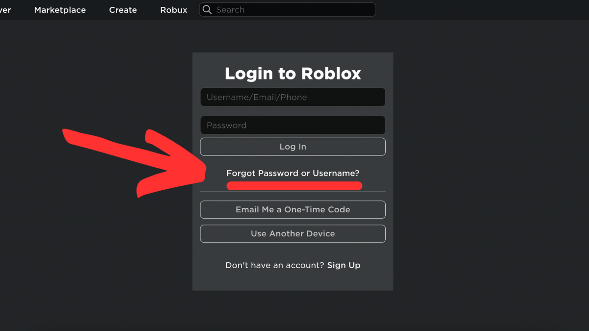 How To Change Your Password On Roblox Pro Game Guides Roblox Login In Forgot Password Button 
