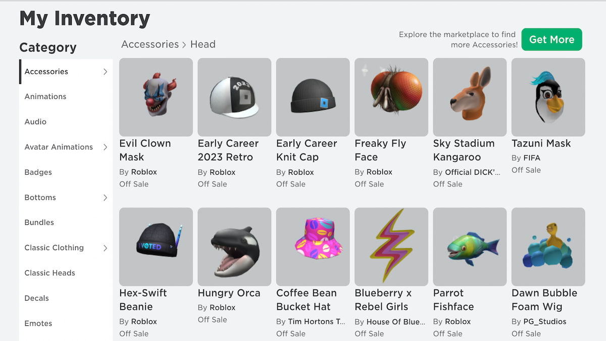 How To Open Your Inventory In Roblox PC Pro Game Guides Roblox Profile Inventory Example 