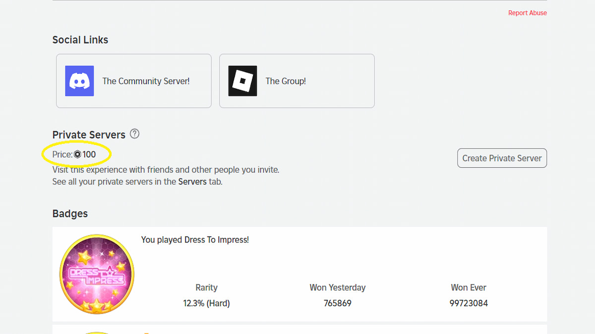 Dress To Impress DTI Private Server Links 2026 Roblox Pro Game DTI Private Server Purchase 