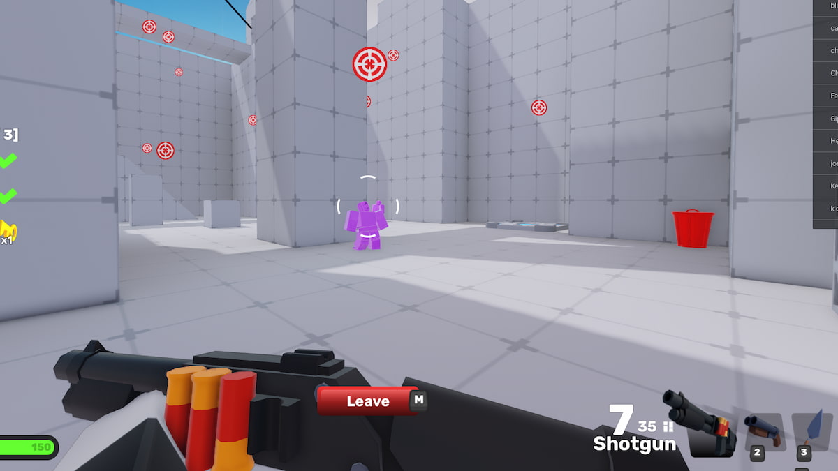 Best Weapon Loadouts For Roblox Rivals Pro Game Guides Roblox Rivals Shotgun Weapon 