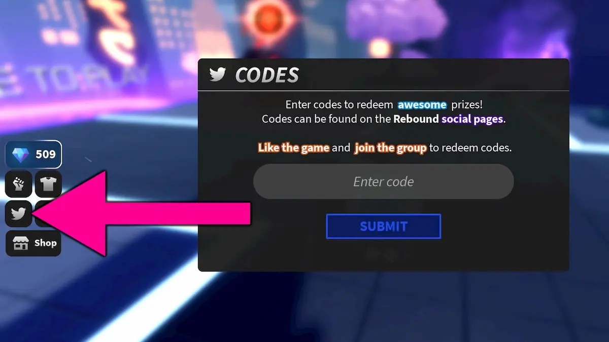 REBOUND Codes June 2025 Pro Game Guides How To Redeem REBOUND Codes 