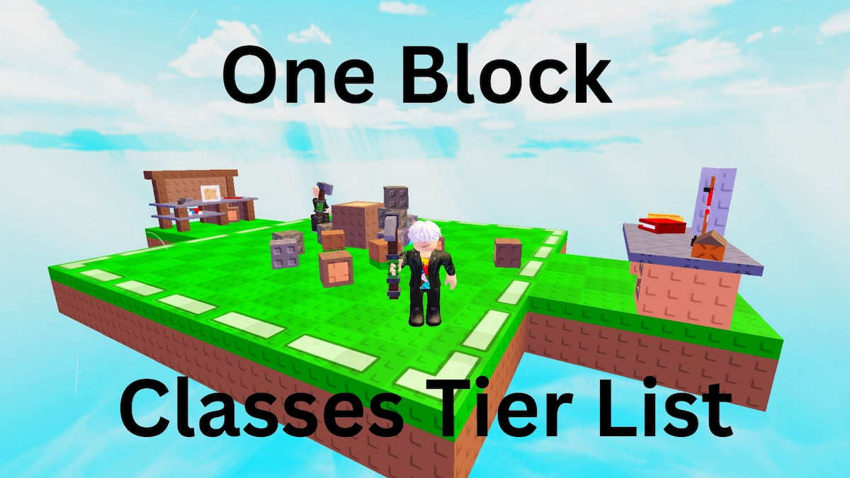 Roblox Rob It Classes Tier List January 2026 Pro Game Guides One Block Classes Tier List 