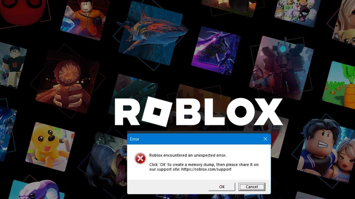 Roblox Encountered An Unexpected Error Memory Dump Fix Roblox Encountered An Unexpected Error Memory Dump Fix 
