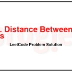 1184-Distance-Between-Bus-Stops-LeetCode-Problem-Solution
