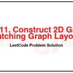 3311-Construct-2D-Grid-Matching-Graph-Layout-LeetCode-Problem-Solution