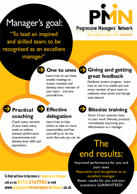 Progressive Manager Material Progressive Manager’s Goals | Progressive Managers' Network
