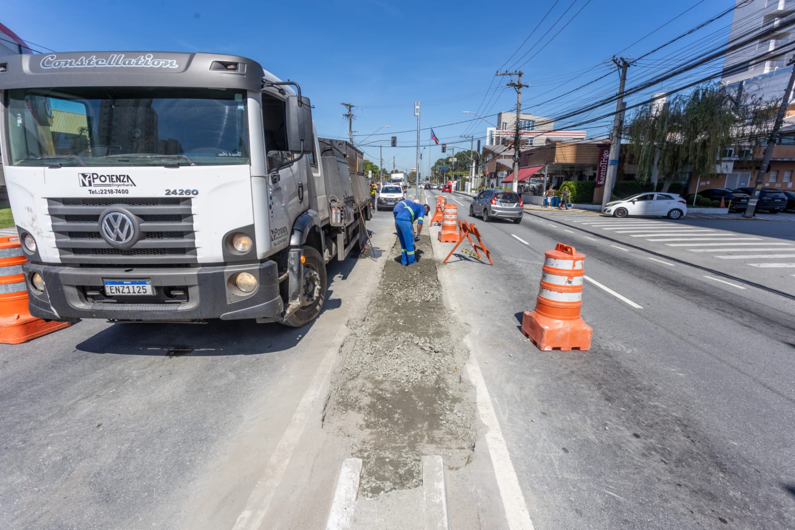 Prefeitura promove mudanças viárias no Nova Mogilar para melhorar a fluidez do trânsito