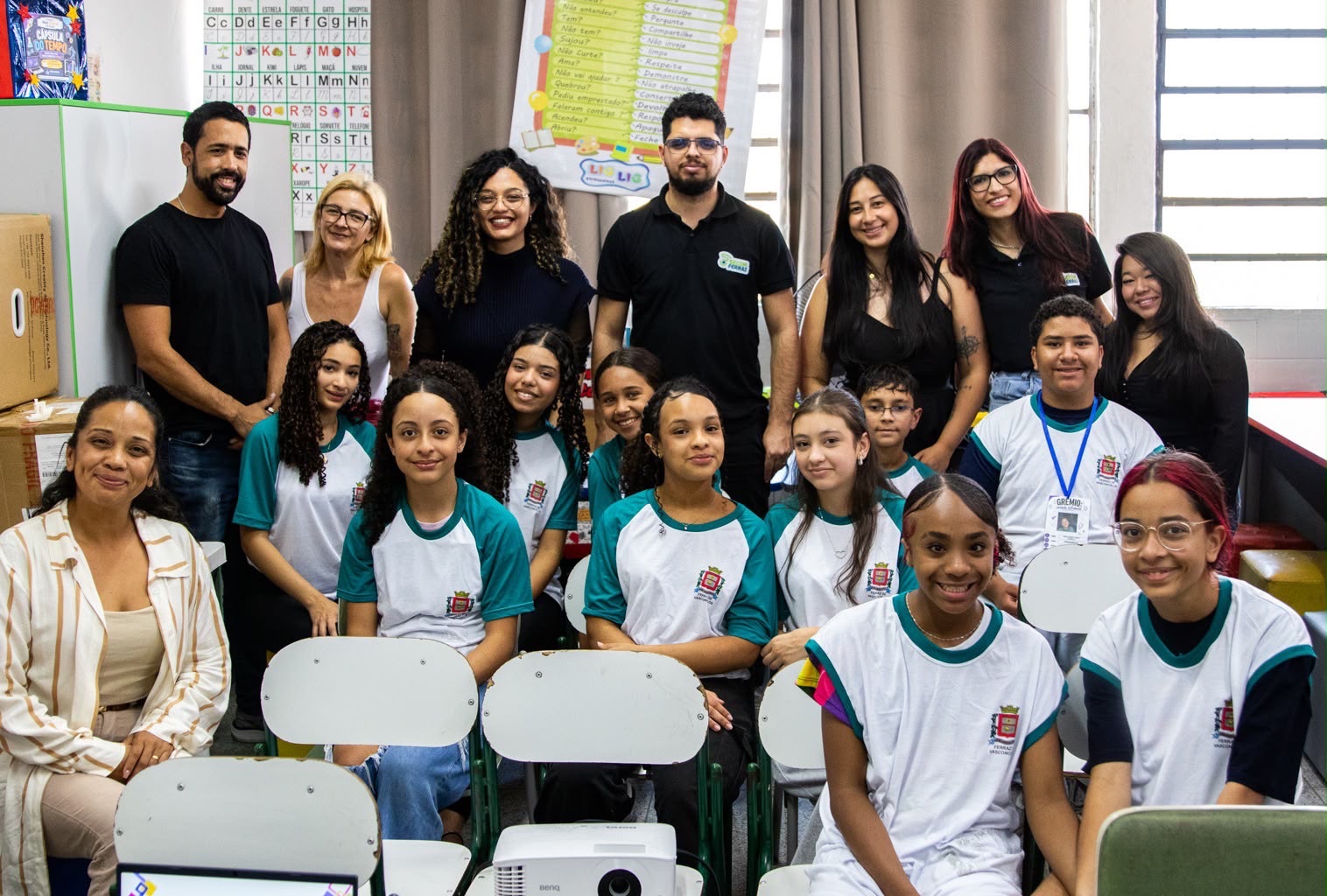 Secom e Educação de Ferraz lançam projeto “Comunica Jovem”&nbsp;