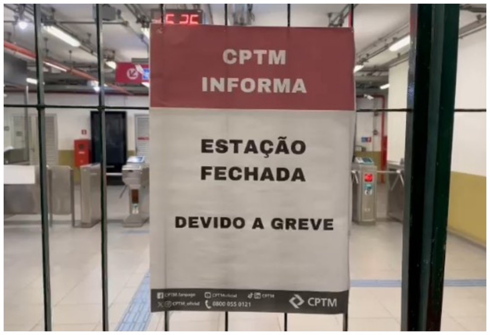 Greve da CPTM entra no segundo dia e afeta linhas que atendem o Alto Tietê