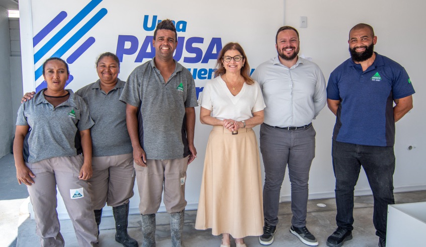 Mara Bertaiolli realiza vistoria técnica ao Pit Stop, que será inaugurado na próxima terça-feira (01/9), às 15h