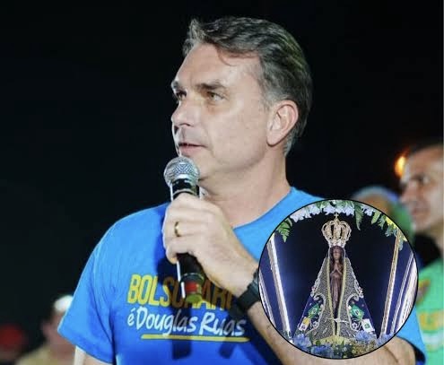 Campanha de Flávio Bolsonaro pede investigação de perfis por boato sobre Nossa Senhora Aparecida