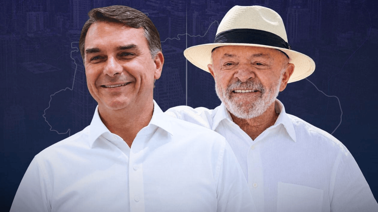 Quatro pesquisas do segundo turno mostram disputa entre Flávio Bolsonaro e Lula