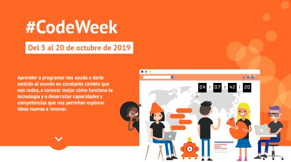 Llega Eu Code Week 2019 Programamos - High Resolution Landscape Photos for Desktop