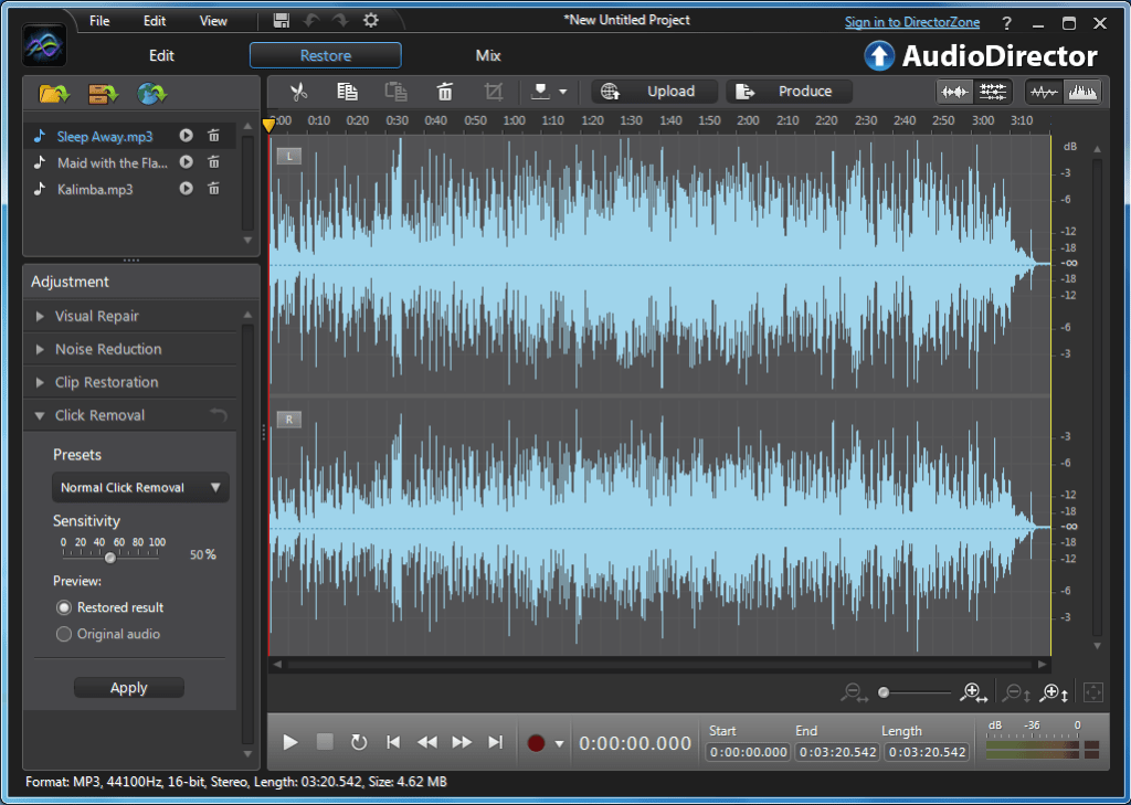 AudioDirector AudioDirector