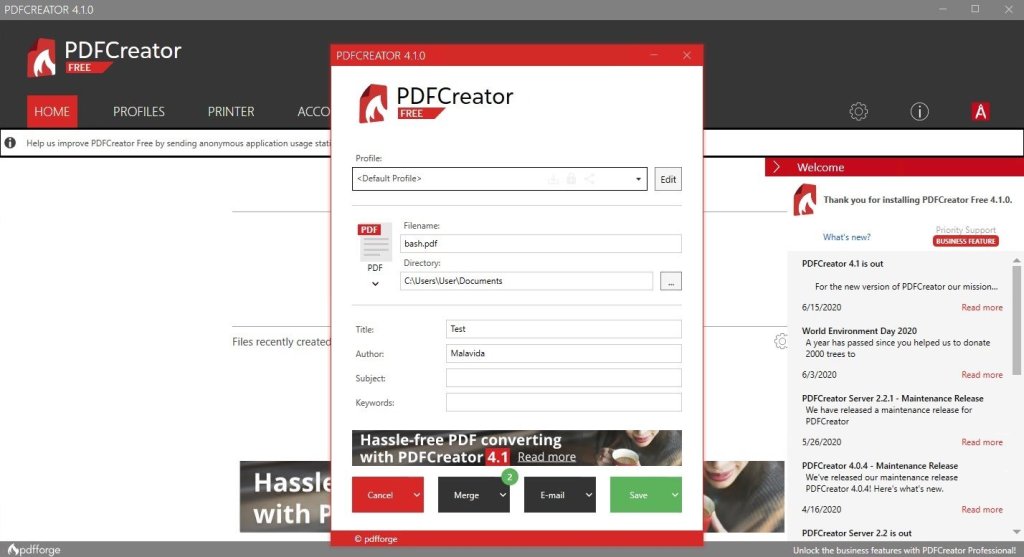 PDF Creator PDF Creator