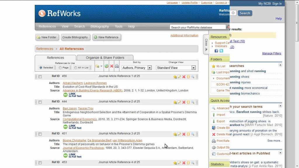 RefWorks RefWorks