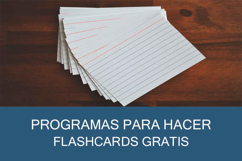 Programas para hacer Flashcards Gratis [2026]